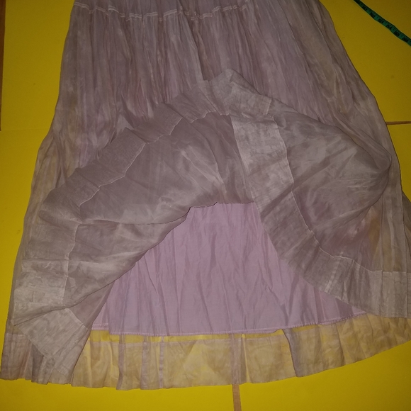 Vtg. Max Mara Sport lilac full loose flowy skirt